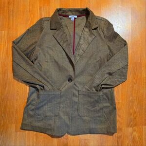 Croft And Barrow Brown Women's Blazer